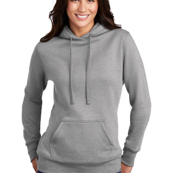 Ladies Core Fleece Pullover Hooded Sweatshirt - AF Thumbnail
