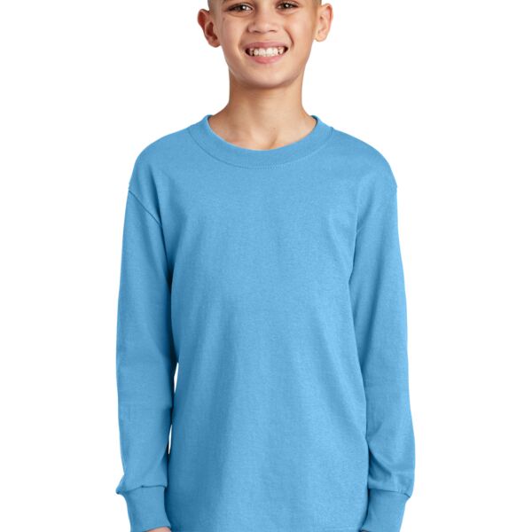Youth Long Sleeve Core Cotton Tee - AF Thumbnail