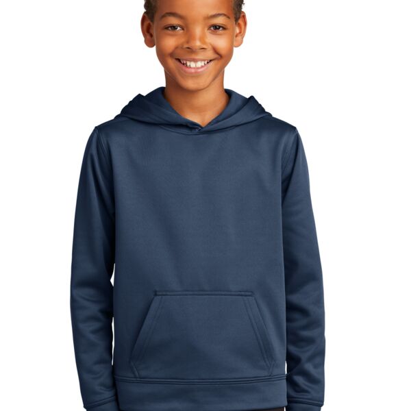 Youth Performance Fleece Pullover Hooded Sweatshirt - AF Thumbnail