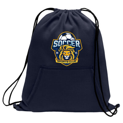 Lions Soccer Club Cinch Bag (Add Number) Thumbnail